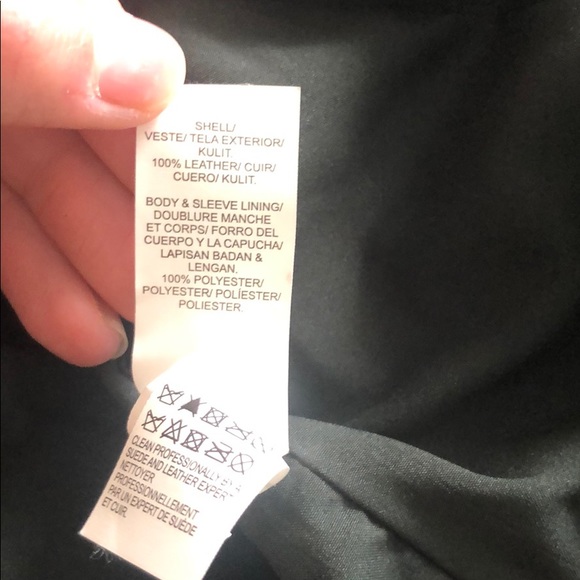 Lucky brand 100% leather jacket (size xs) - Picture 3 of 3